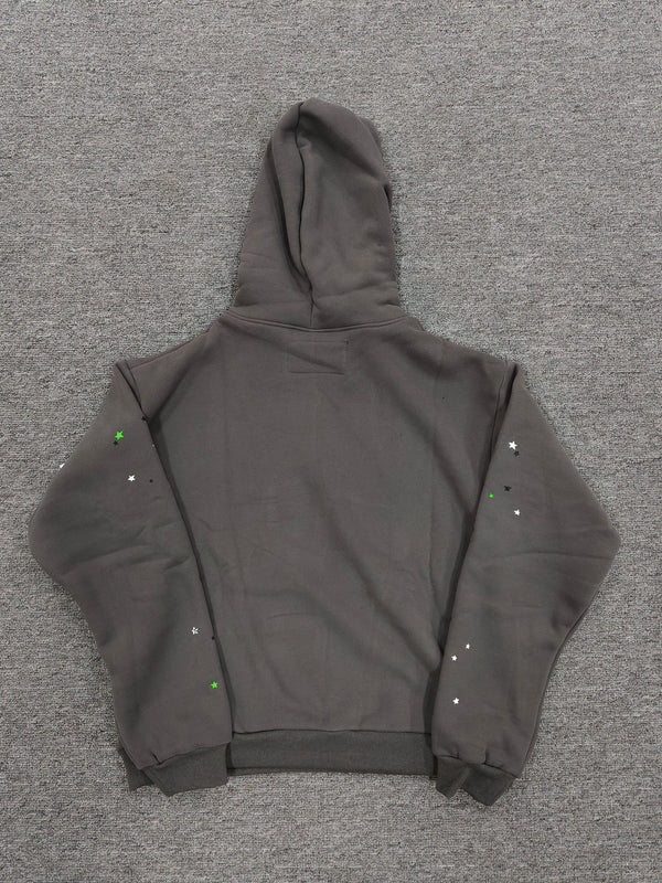 Sp5der Dark Gray V2 Hoodie